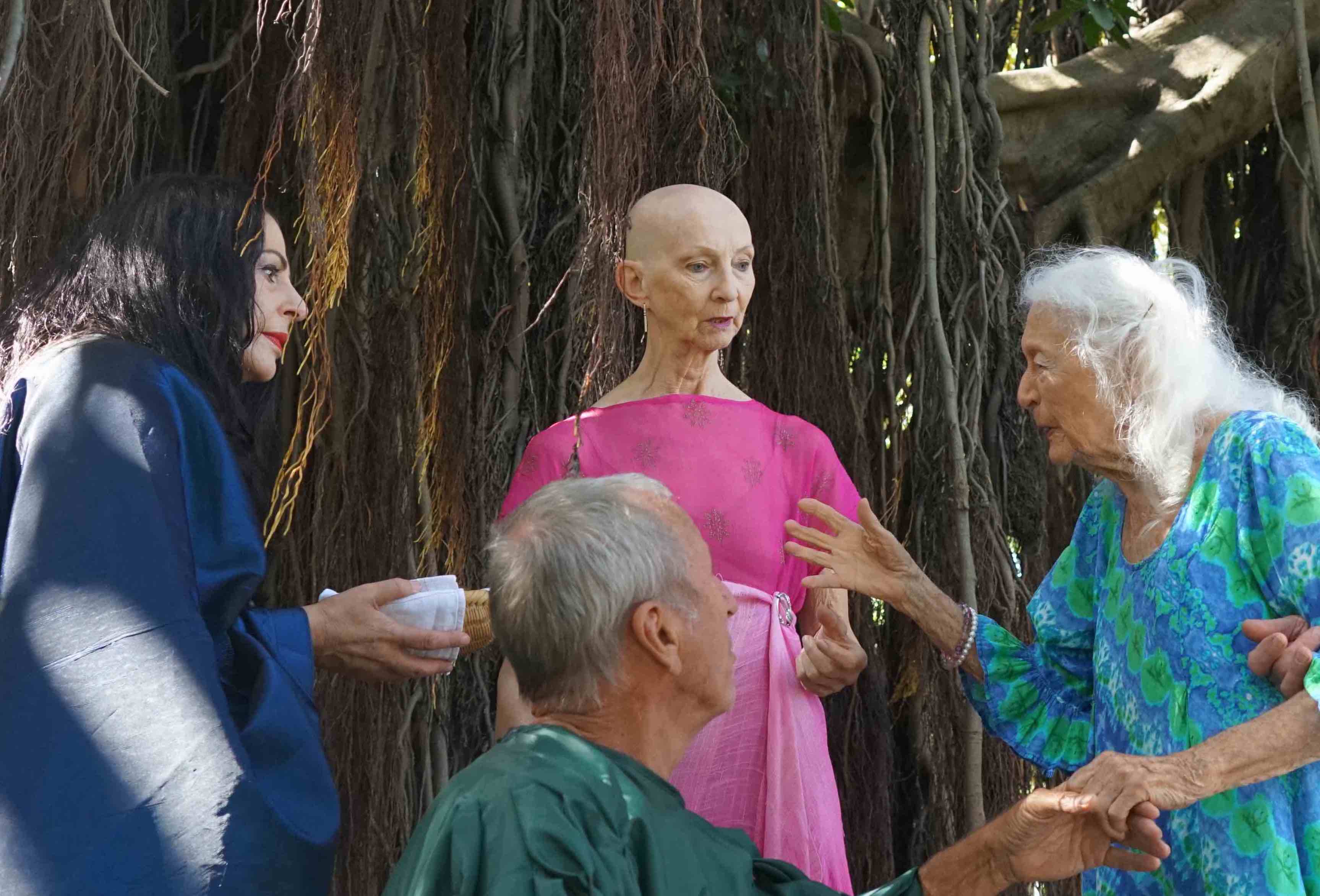 Eileen directs Maria Mercedes, Patrick Harding-Irmer and Anca Frankenhaeuser.