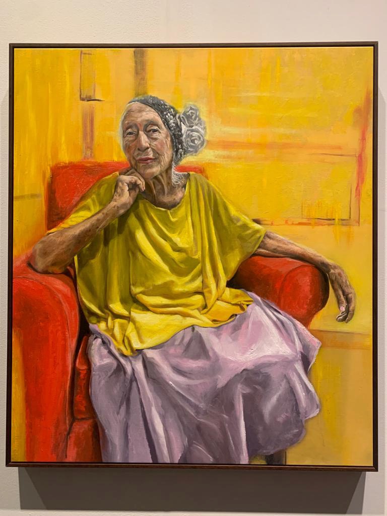 Eileen Kramer portrait by Kylie Melinda Smith
