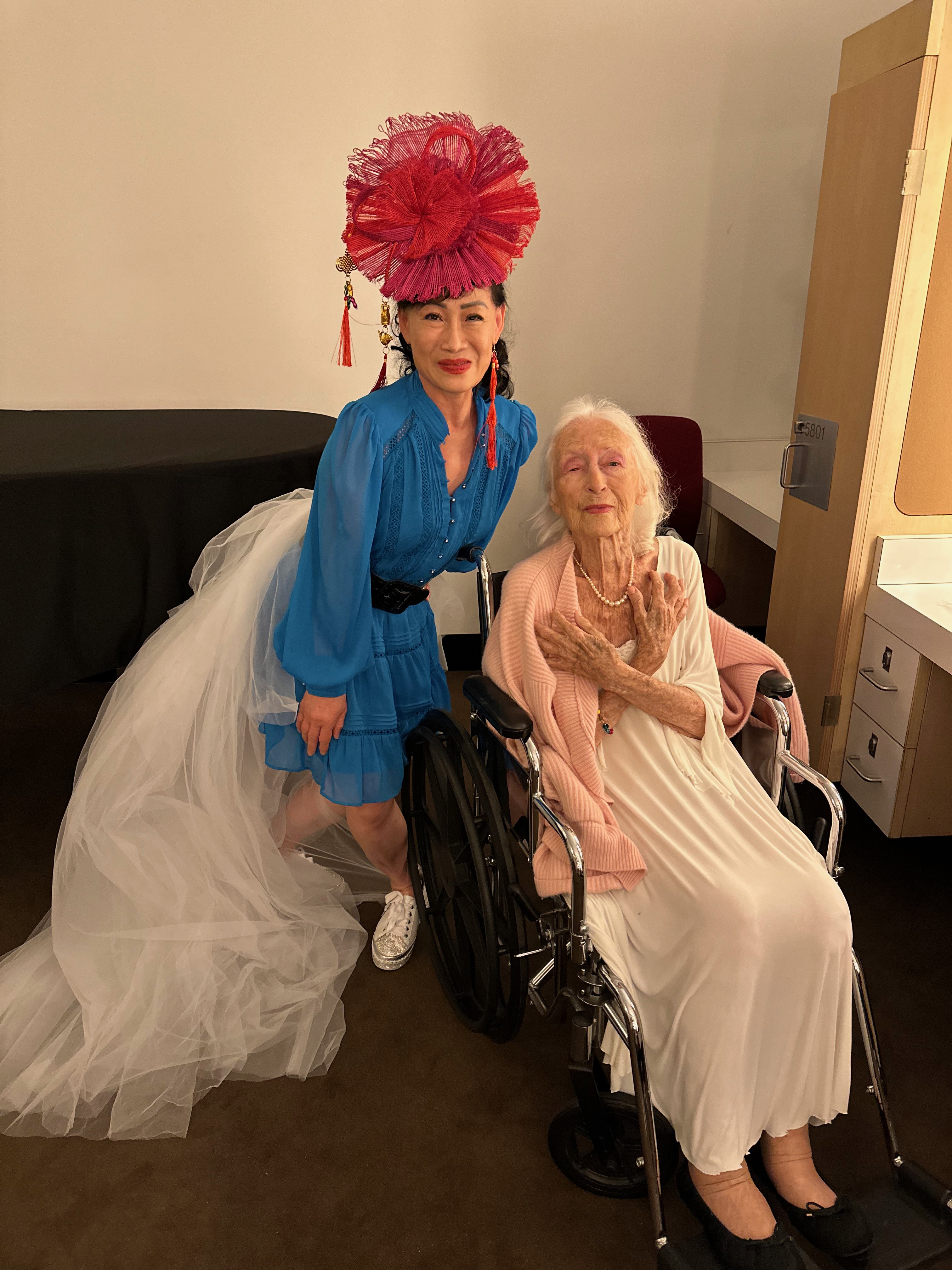 Eileen Kramer and Winona Poon